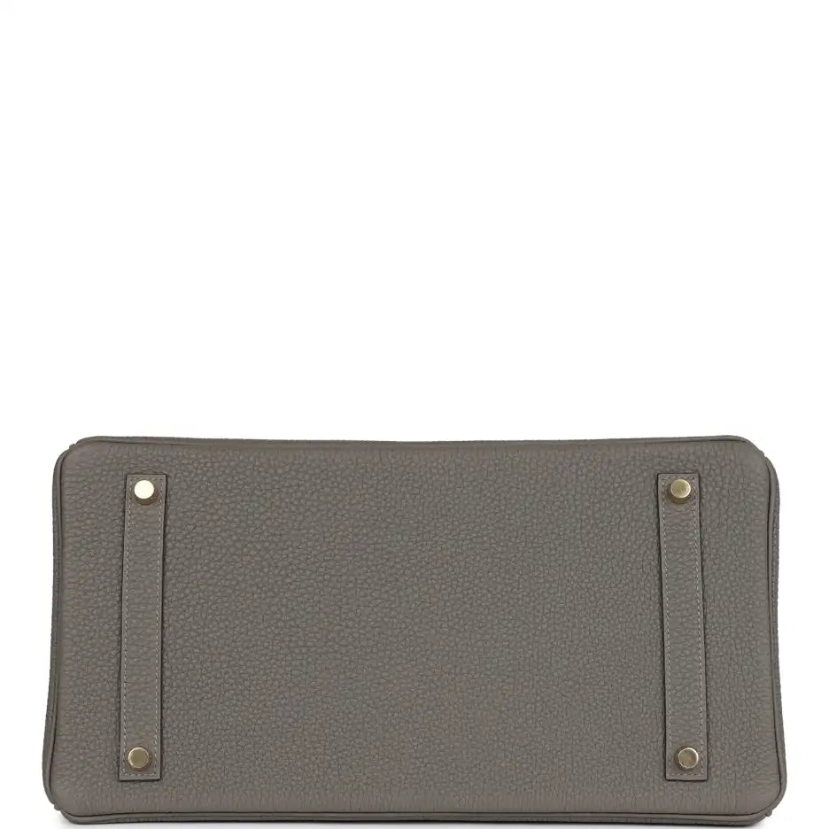 Hermès Birkin 35 Gris Meyer Togo Gold Hardware