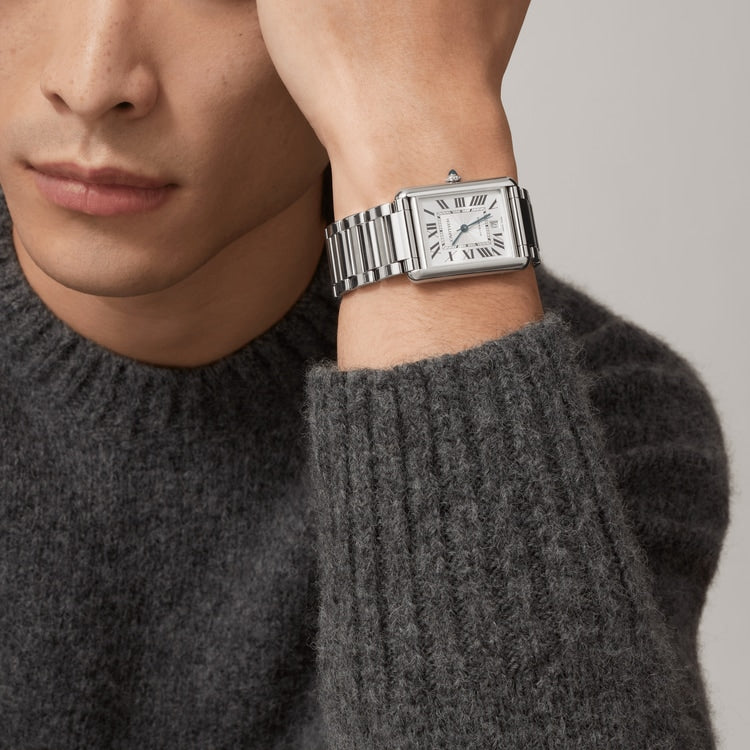 TANK MUST WATCH Extra-large model, automatic movement, steel