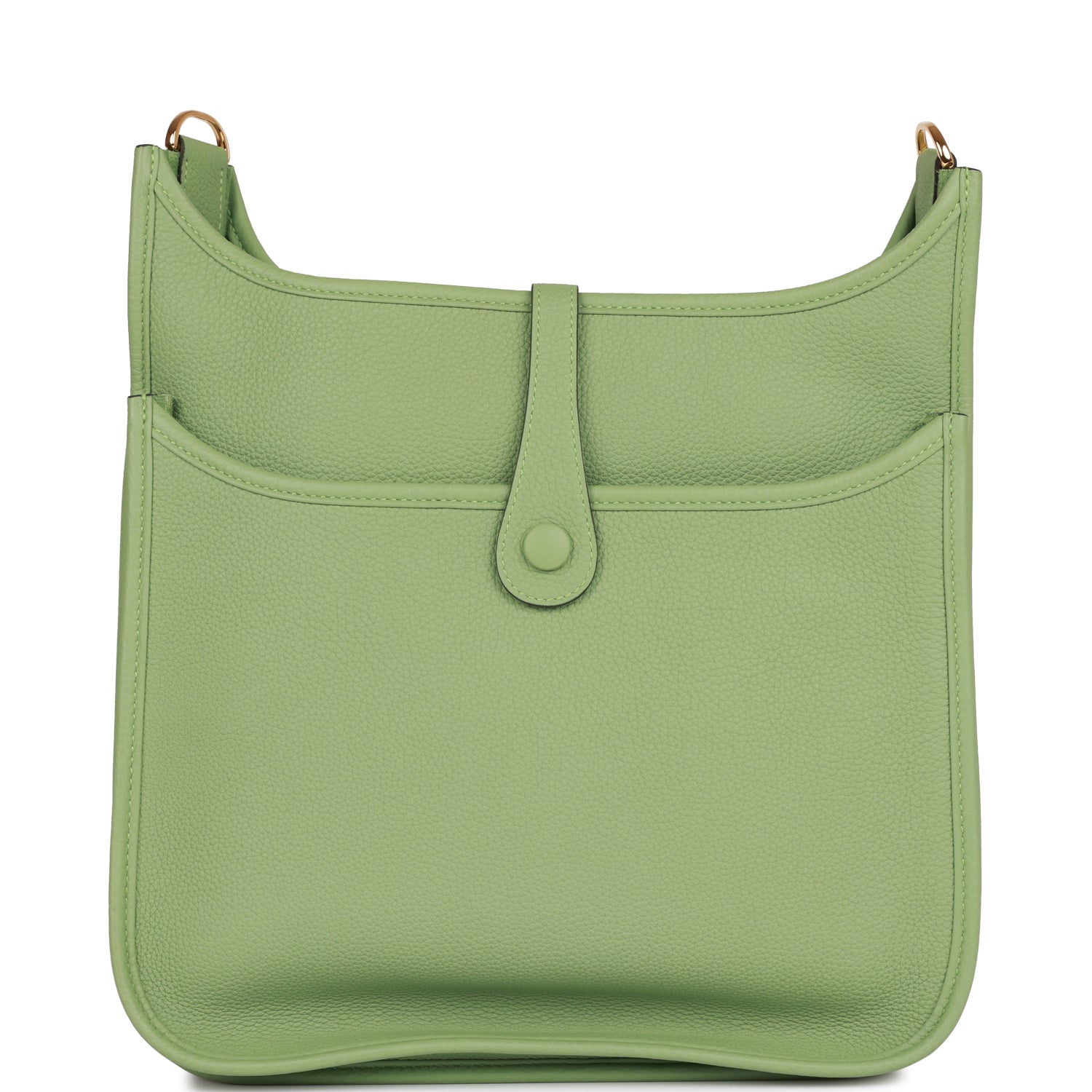 Hermès Evelyne III PM Vert Criquet Clemence Gold Hardware