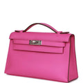 Hermès Kelly Pochette Magnolia Swift Palladium Hardware
