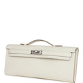 Hermès Kelly Cut Mushroom Swift Palladium Hardware