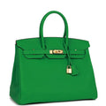 Hermès Birkin 35 Bamboo Togo Gold Hardware