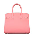 Hermès Birkin 30 Rose Confetti Epsom Palladium Hardware