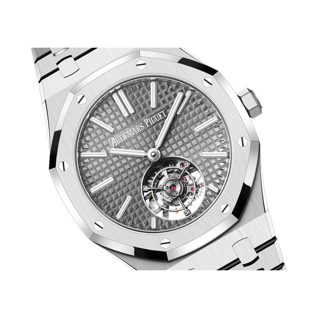 Audemars Piguet Royal Oak Tourbillon Grey Dial Stainless Steel Watch