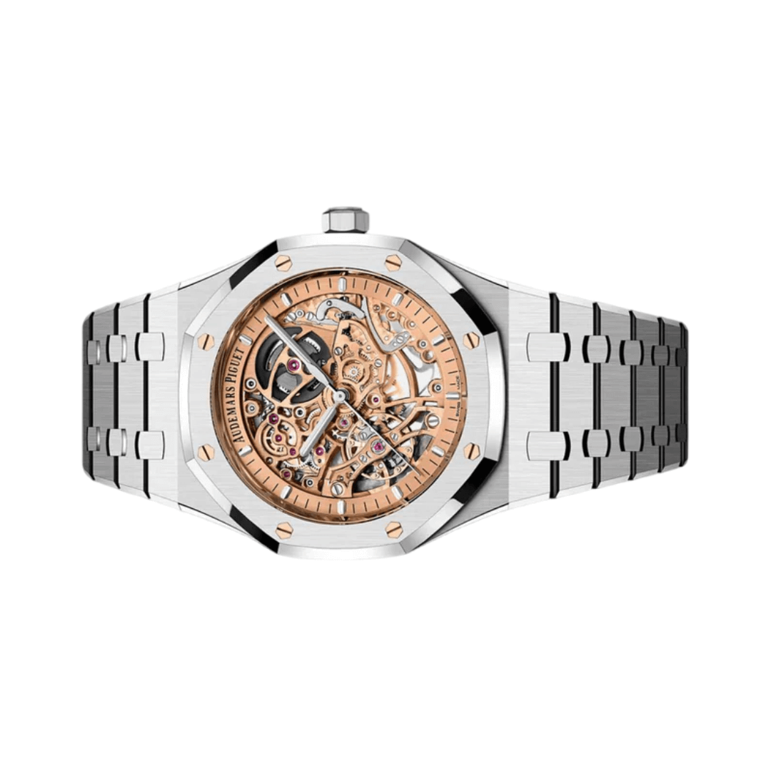 Audemars Piguet Royal Oak Wheel Openworked Skeleton Dial Luxury Watch
