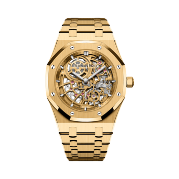 Audemars Piguet Royal Oak 16204BA Gold Skeleton Automatic Watch