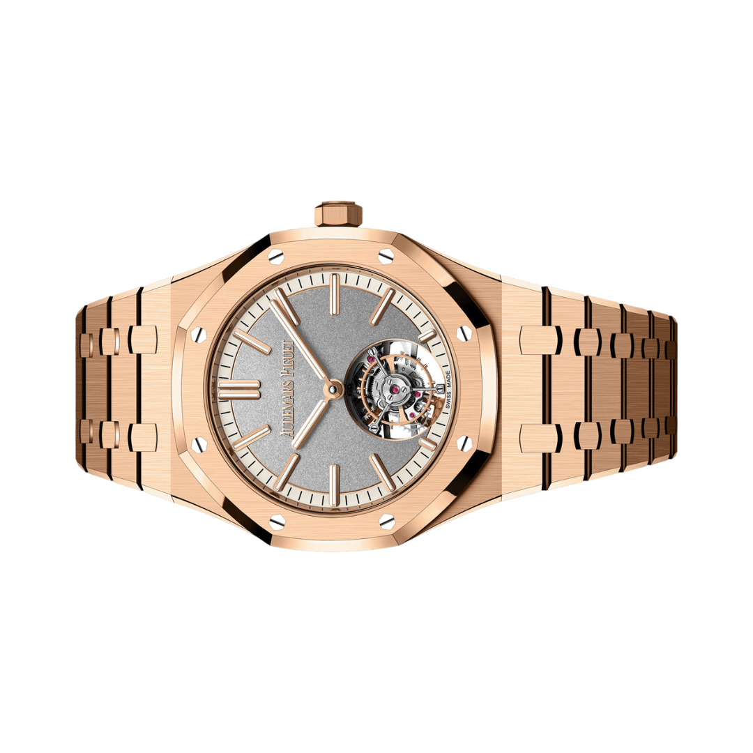 Audemars Piguet Royal Oak Rose Gold Grey Dial Luxury Watch