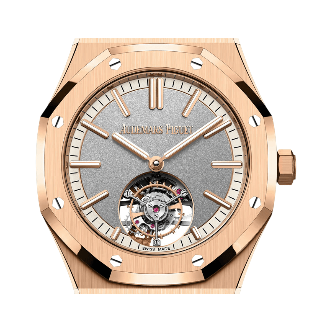 Audemars Piguet Royal Oak Rose Gold Grey Dial Luxury Watch