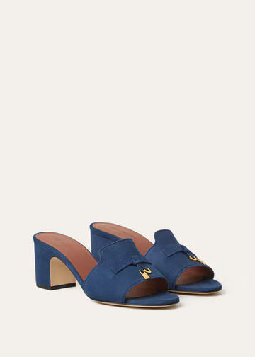 Loro Piana Summer Charms Sandal  Ocean Cavern