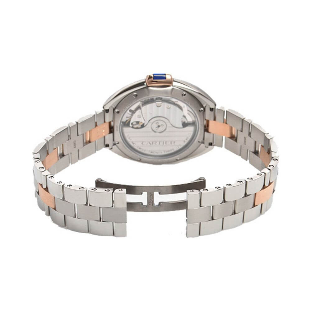 Cartier Clé de Cartier Silver Dial Stainless Steel Luxury Watch