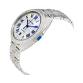 Cartier Cle de Cartier Silver Dial Stainless Steel Watch