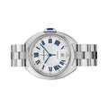 Cartier Cle de Cartier Silver Dial Stainless Steel Watch