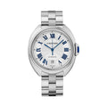Cartier Cle de Cartier Silver Dial Stainless Steel Watch