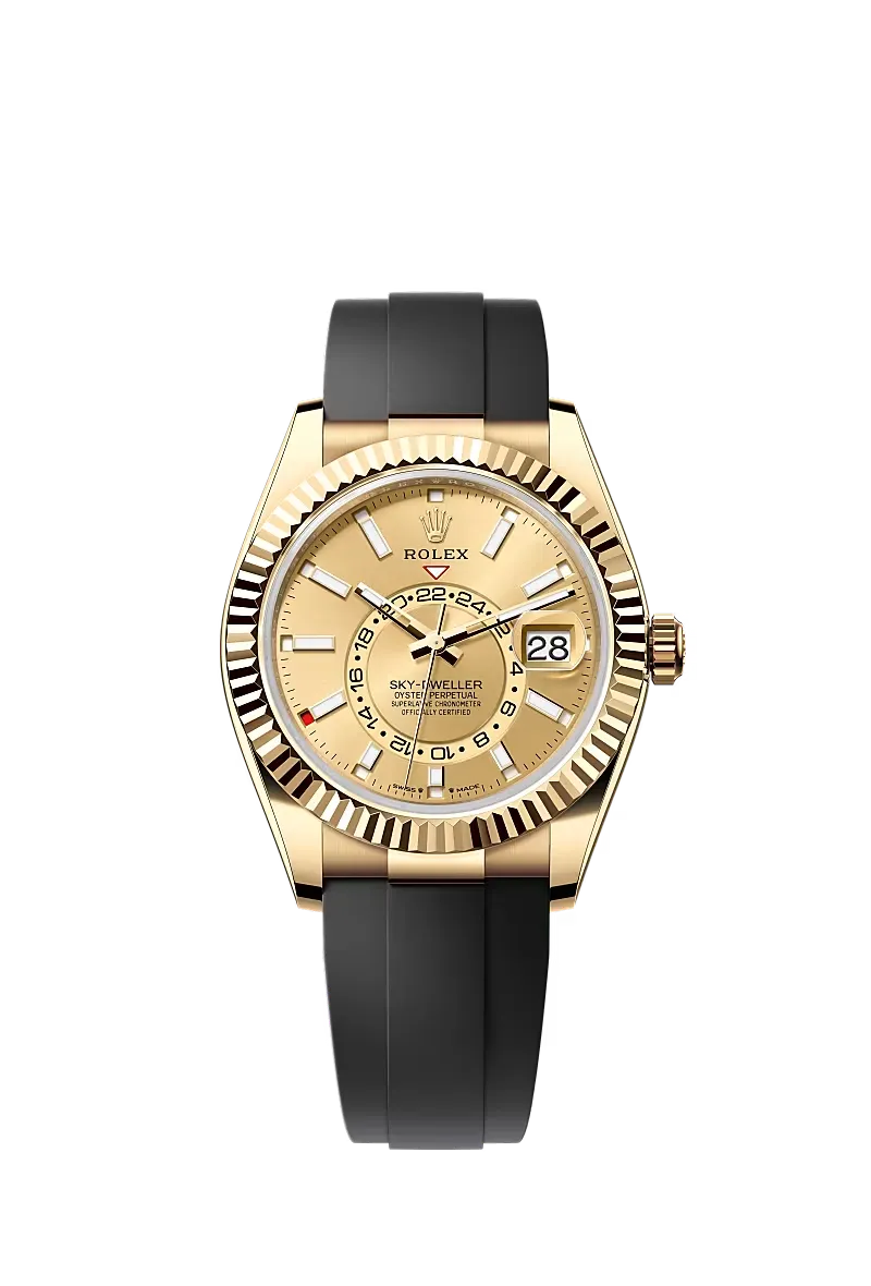 Rolex 326238 Sky Dweller 42mm Gold Kadran