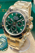 Rolex Cosmograph Daytona Green Dial 116508 Luxury Chronograph Watch