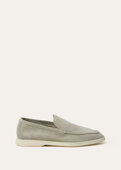 Loro Piana Summer Charms Walk Loafer Wild Desert Sage