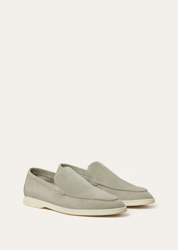 Loro Piana Summer Charms Walk Loafer Wild Desert Sage