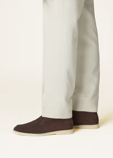 Loro Piana Open Walk Ankle Boot Chocolate