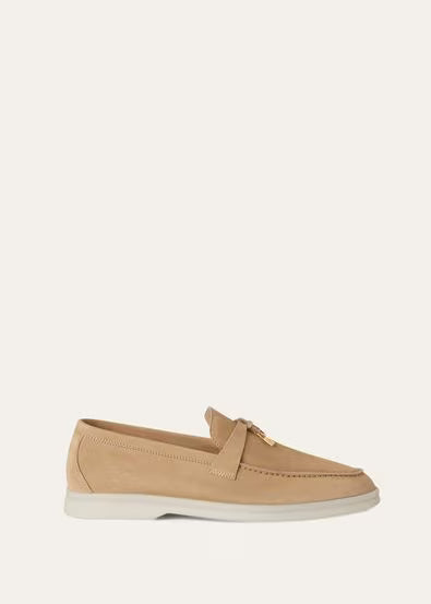 Loro Piana Summer Charms Walk Loafer Sandstone