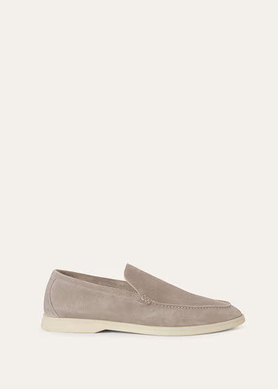 Loro Piana Summer Charms Walk Loafer Classic Beige