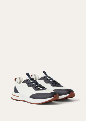 Loro Piana Week End Walk Sneakers White Sea