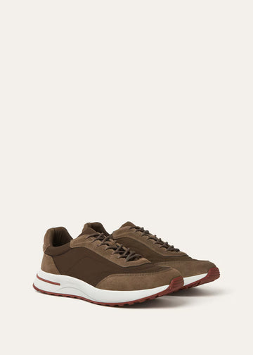 Loro Piana Week End Walk Sneakers Sequoia