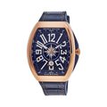 Franck Muller Vanguard Rose Gold Blue Dial Automatic Luxury Watch