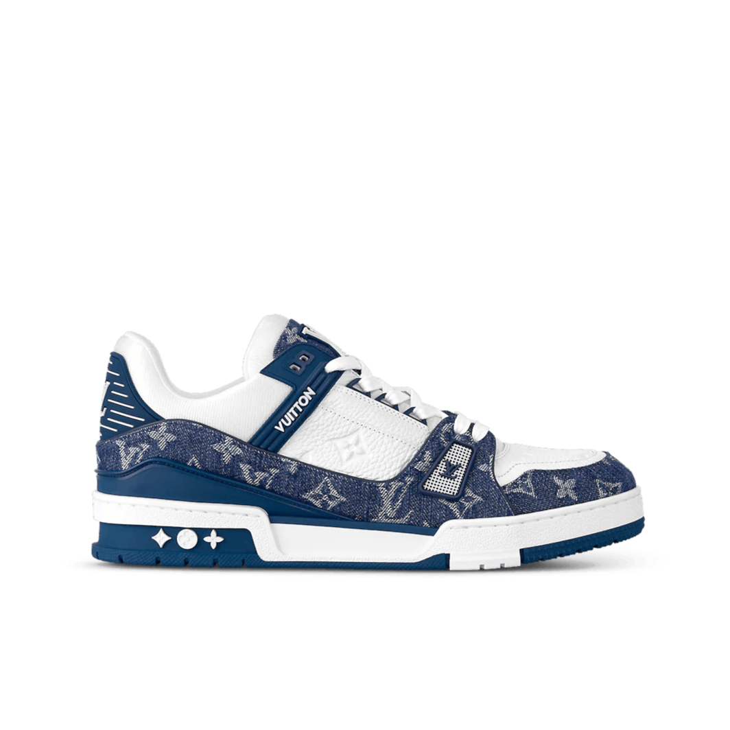 LOUIS VUITTON LV TRAINER BLUE WHITE