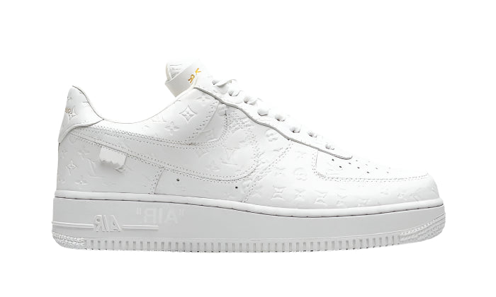 Louis Vuitton And Nike "Air Force 1" By Virgil Abloh - White / White
