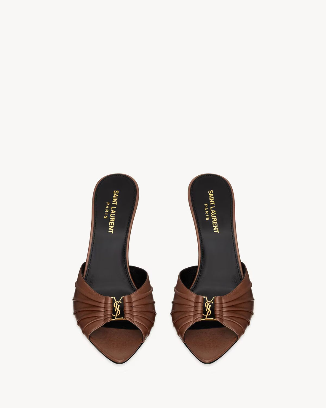 YSL Sandals BABYLONE mules in smooth leather