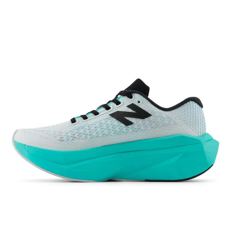 New Balance FuelCell SuperComp Trainer v3 White & Cyber Jade