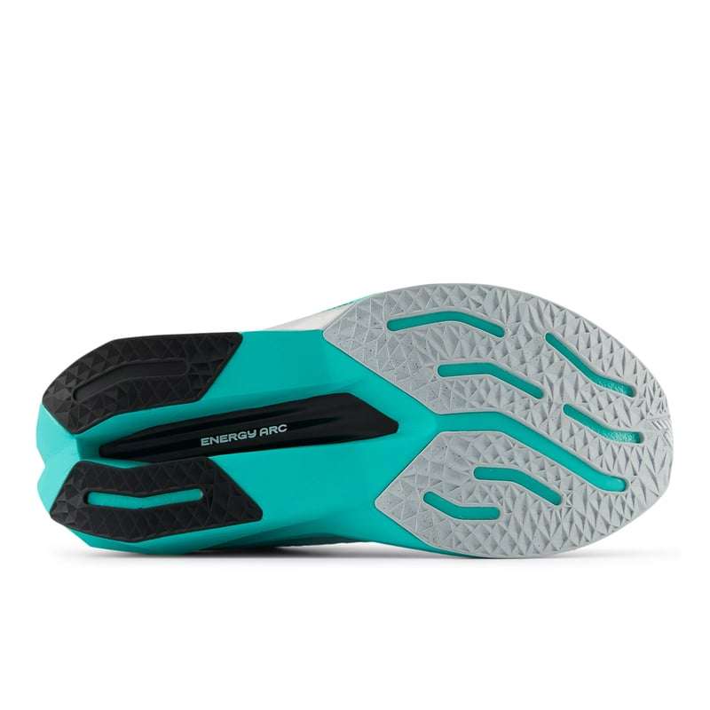 New Balance FuelCell SuperComp Trainer v3 White & Cyber Jade