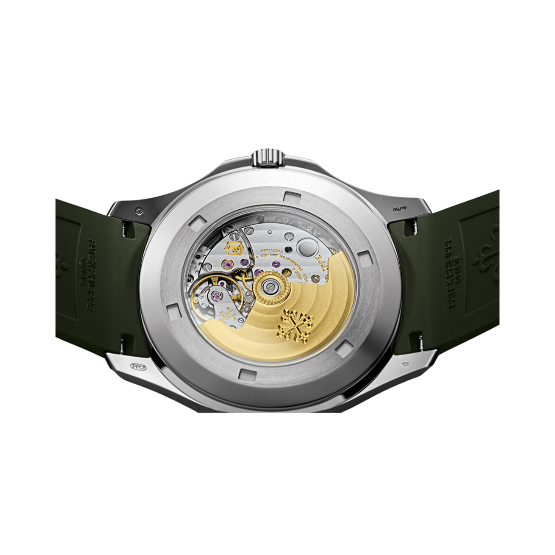 Patek Philippe Aquanaut Jumbo Khaki Green Dial Men's Luxury Watch