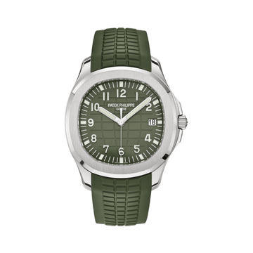 Patek Philippe Aquanaut Jumbo Khaki Green Dial Men's Luxury Watch