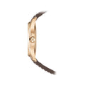 Patek Philippe Aquanaut Gold Watch with Elegant Taupe Brown Dial