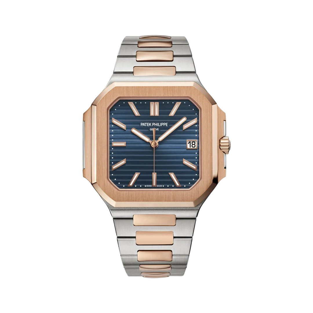 Patek Philippe Cubitus 5821 Blue Dial Stainless Steel Luxury Watch