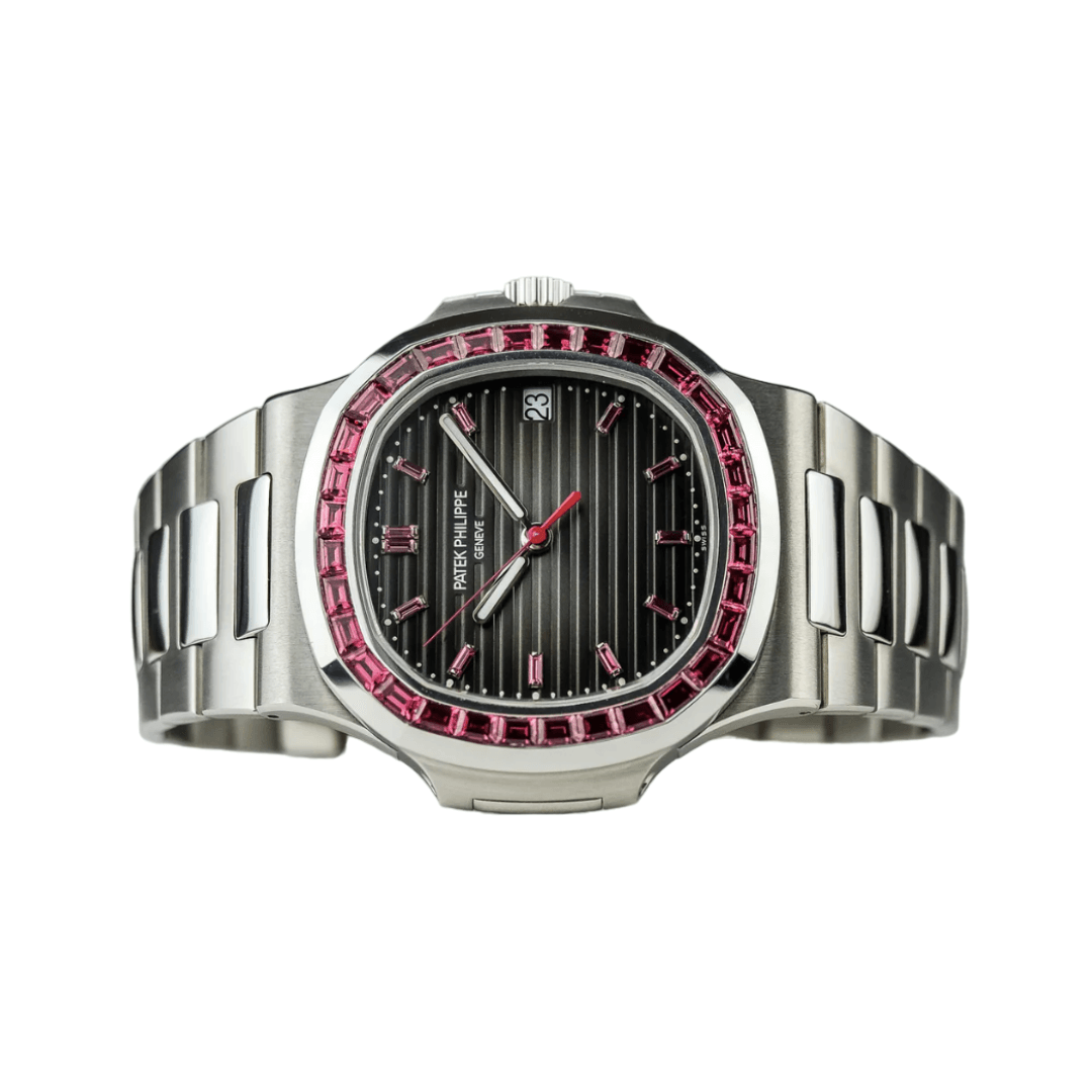 Patek Philippe Nautilus Luxury Men's Watch With Stainless Steel Case