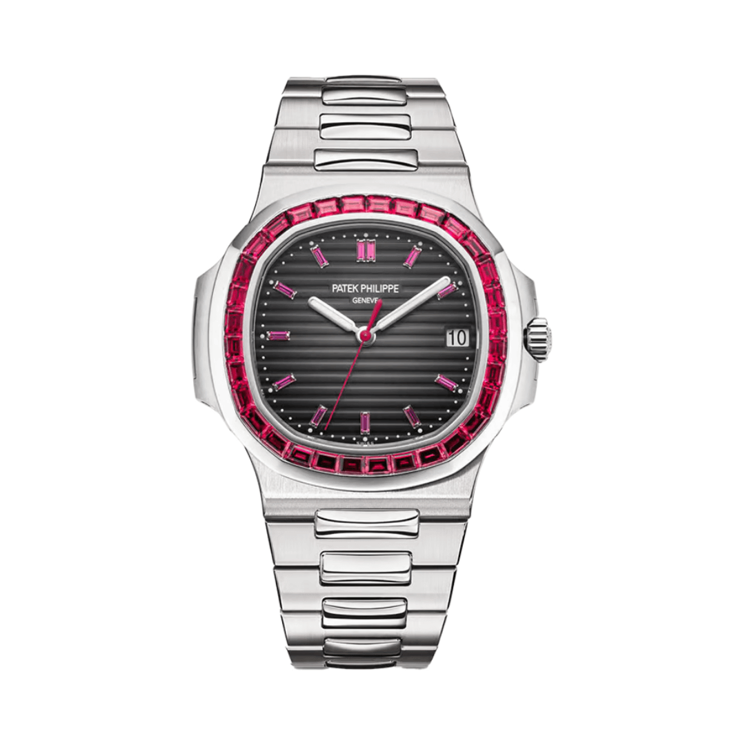 Patek Philippe Nautilus Luxury Men's Watch With Stainless Steel Case