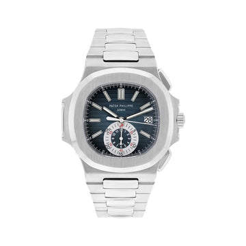 Patek Philippe Nautilus Luxury Watch with Blue Grey Dial Finish