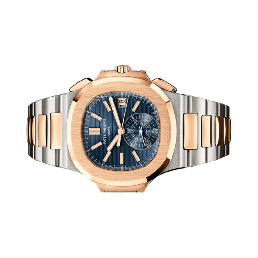 Patek Philippe Nautilus Luxury Watch with Blue Gradient Dial