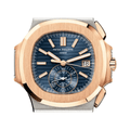 Patek Philippe Nautilus Luxury Watch with Blue Gradient Dial