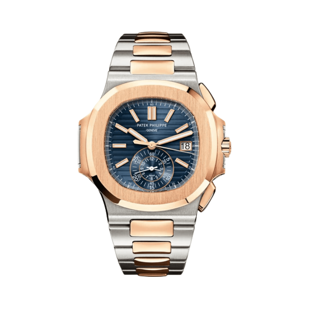 Patek Philippe Nautilus Luxury Watch with Blue Gradient Dial