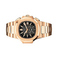 Patek Philippe Nautilus Luxury Watch with Black Gold Gradient Dial