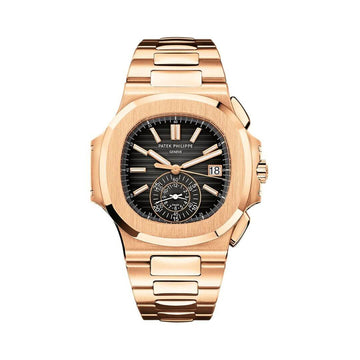 Patek Philippe Nautilus Luxury Watch with Black Gold Gradient Dial