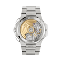 Patek Philippe Nautilus Style Watch with Sunburst Blue Dial