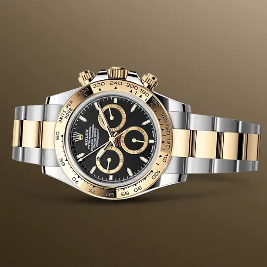 Daytona Two Tone Black Dial 40mm