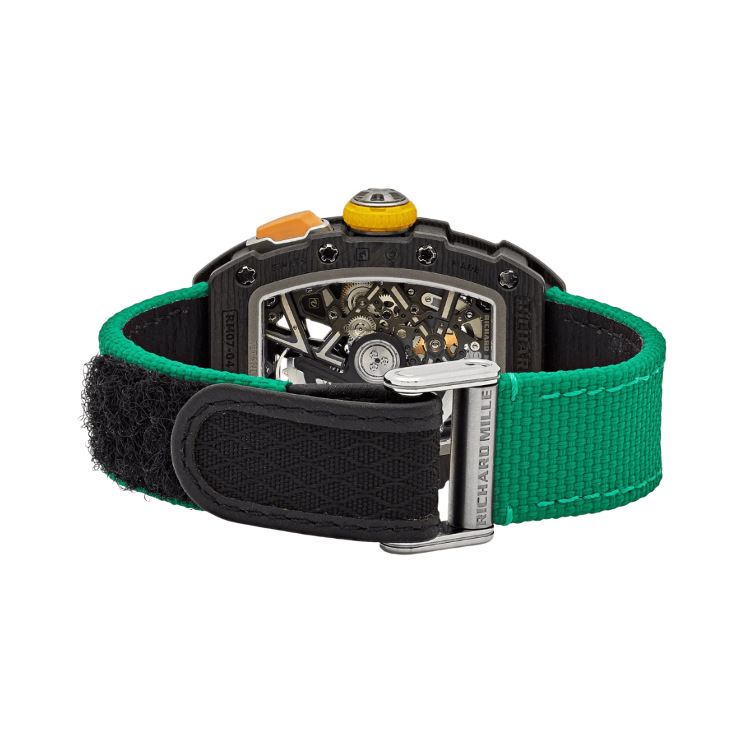 Richard Mille RM 07-04 Black Carbon TPT Automatic Sport Watch