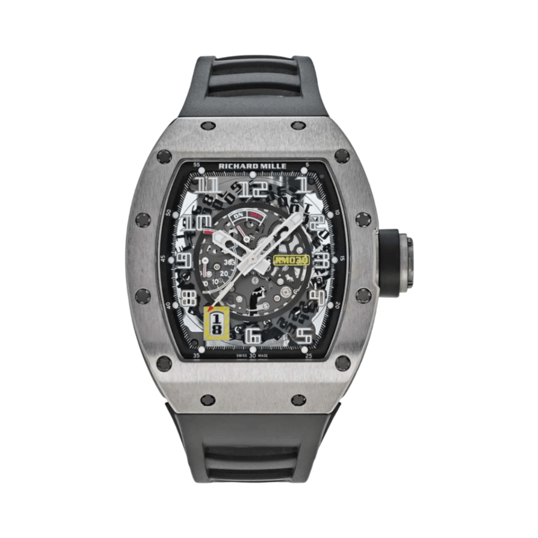 Richard Mille RM030 White Gold Tone Men's Luxury Style Watch