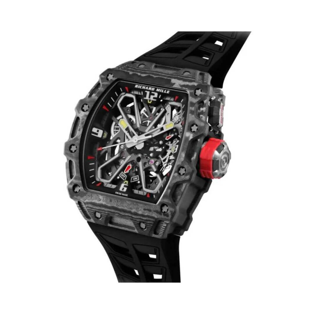 Richard Mille Rafael Nadal Black Carbon Edition Men's Sport Watch