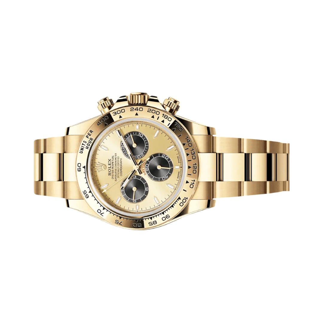 Rolex Cosmograph Daytona Champagne Gold Tone Luxury Men's Watch